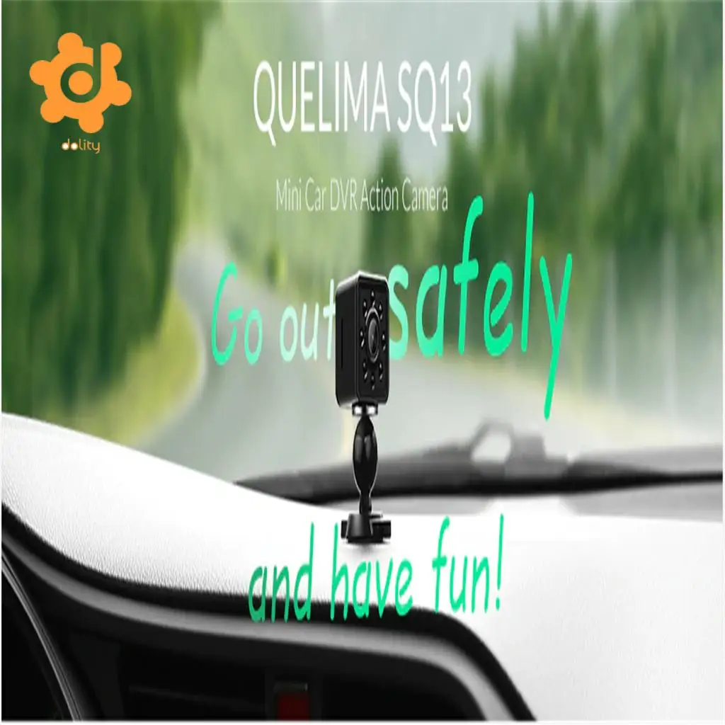 1 Piece Car Mini Vehicles SQ13   Camcorder DVR DV Camera Recorder Sport Video Black 