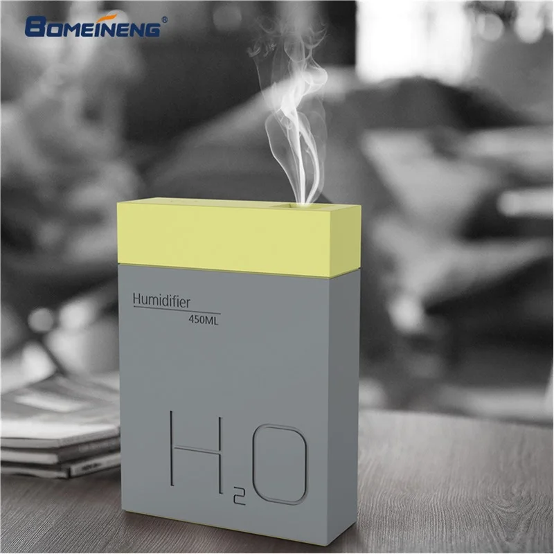 BOMEINENG 450ml Air Humidifier Essential Oil Diffuser Aromatherapy Electric Aroma Diffuser Mist Maker Humidifier for Home Office