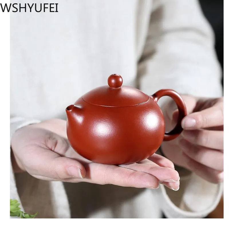 

170ml Yixing Zisha pot Wu Ronghua pure hand-made Xi Shi pot teapot Household tea set accessories About WSHYUFEI Lock water
