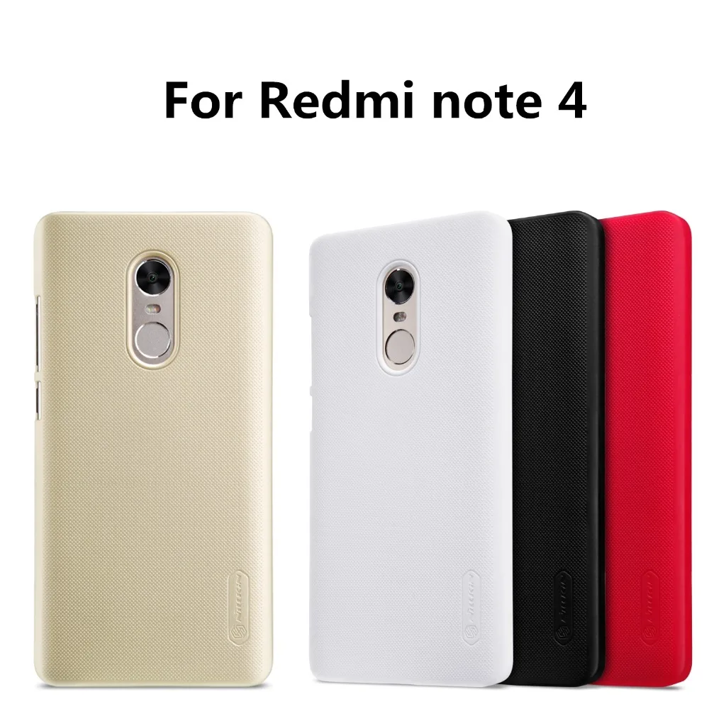 

Nillkin Pc case Hard Protector back cover For xiaomi redmi note 4 phone bag case for xiaomi redmi note 4 plastic mobile case