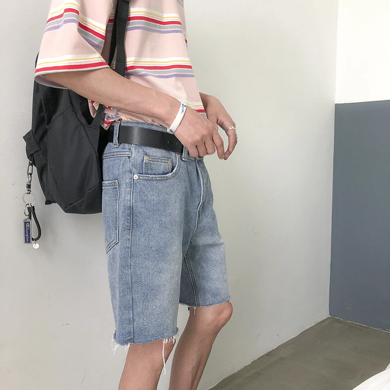 

Summer trendy men's basic 3-color men's shorts and jeans-1560