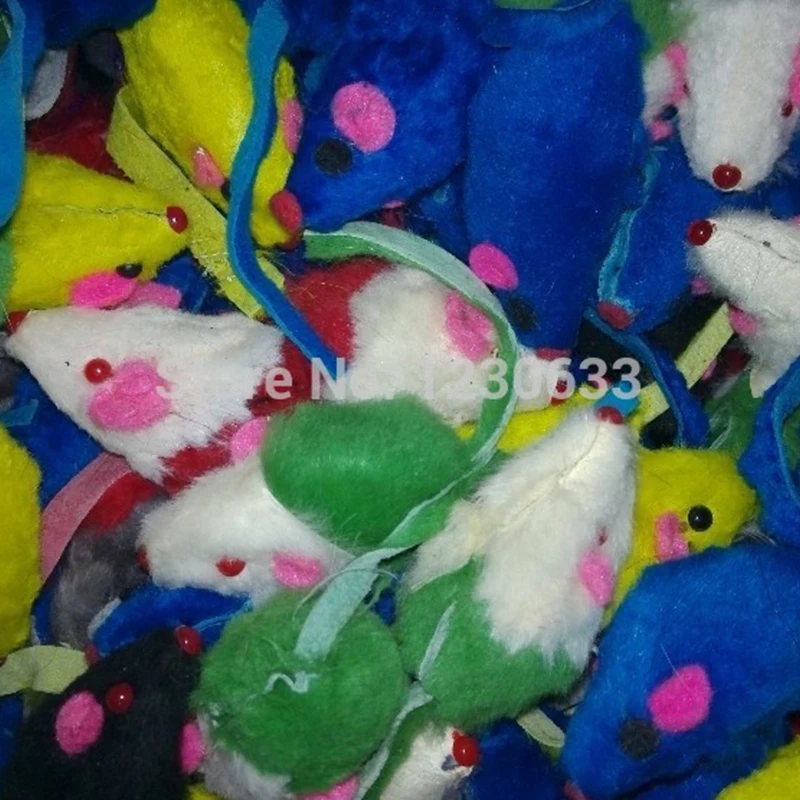 

Westrice Cat Toy 3cm Funny False Mouse Rat Cat Toys Colorful Mini Playing Mouse Toys Gift For Cats Kitten 60 Cat Toy