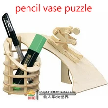 Карандашная ваза 3D Головоломка обучающие игрушки для детей Детские Обучающие пазлы игрушка подарок