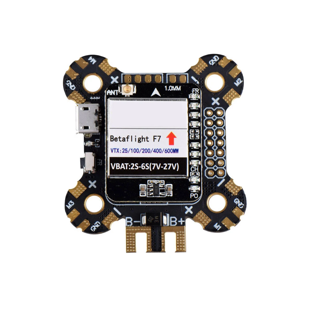 Новые игровые джойстики из NTXF7 F7 600 мВт VTX PDB OSD барометр RC квадракоптер FPV скоростной Дрон для гонок DIY часть