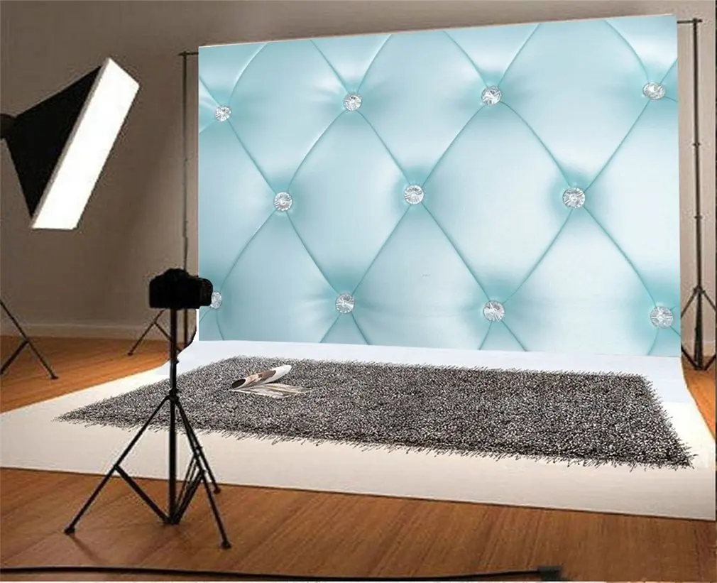 

Photography Backdrop Fancy Leather Rhombus Wallpaper Photo Background Party