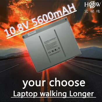 

HSW Laptop Battery For Apple MacBook Pro 15" A1175 MA348 A1150 A1260 MA463 MA464 MA600 laptop battery MA601 MA610 MA609 battery