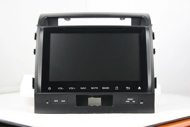Perfect 9"two din android 9.0 car dvd multimedia player for toyota Land Cruiser 2008-2012 with octa core RAM 4G ROM 64G gps navi USB 2