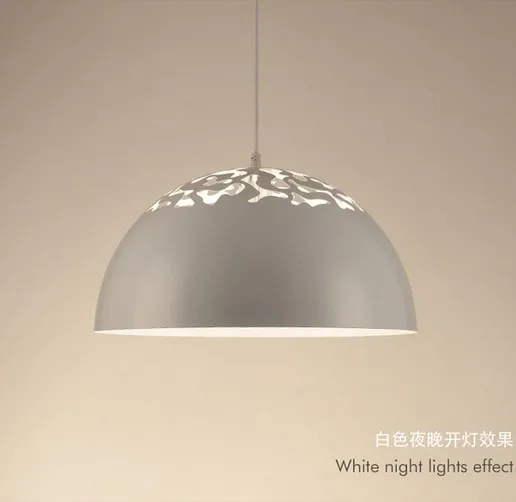 Скандинавский простой Лофт стиль Железный арт Droplight современный светодиодный подвесной светильник для гостиной столовой подвесной светильник для домашнего освещения - Цвет корпуса: 30cm white