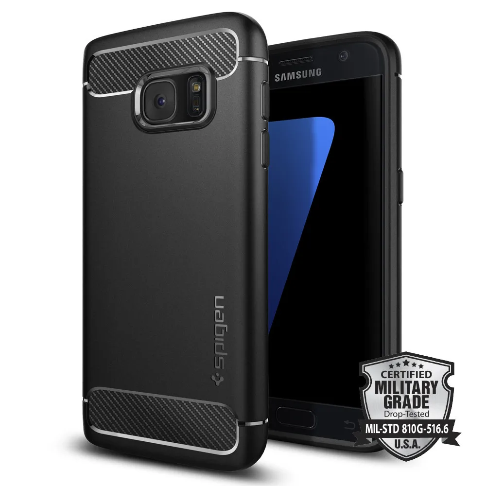 

100% Original SPIGEN Rugged Armor Case for Samsung Galaxy S7 (5.1")