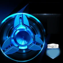 Непоседа игрушки ВДГ три руки блесны металла Handspinner непоседы игрушки для детей руки Spiner ВДГ три блесны ручной Spiner из металла