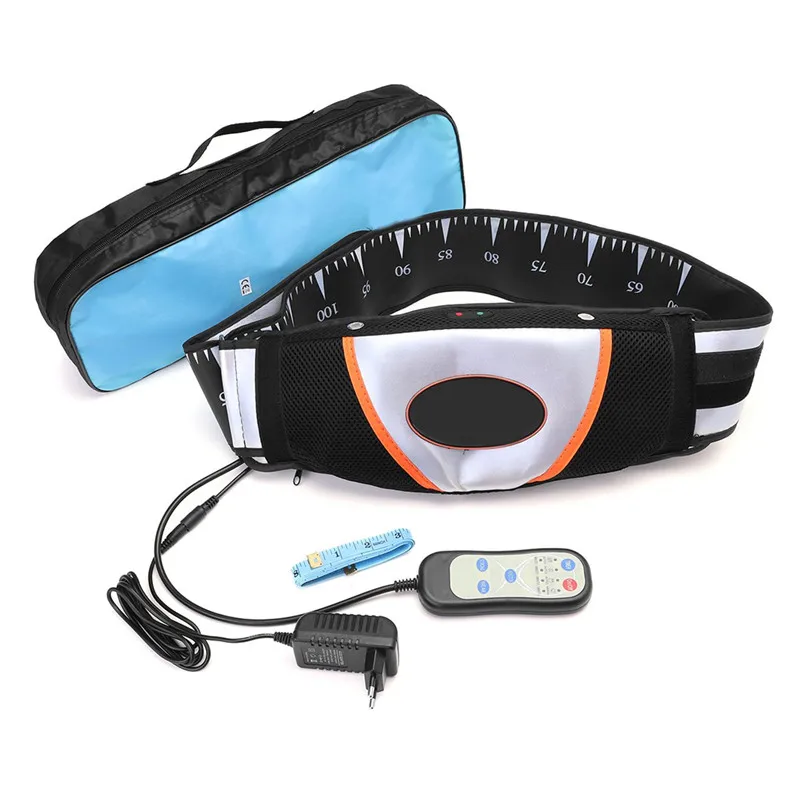 Vibrating Slimming Massage Belt Electric Pulses Shape Abdominal Stomach