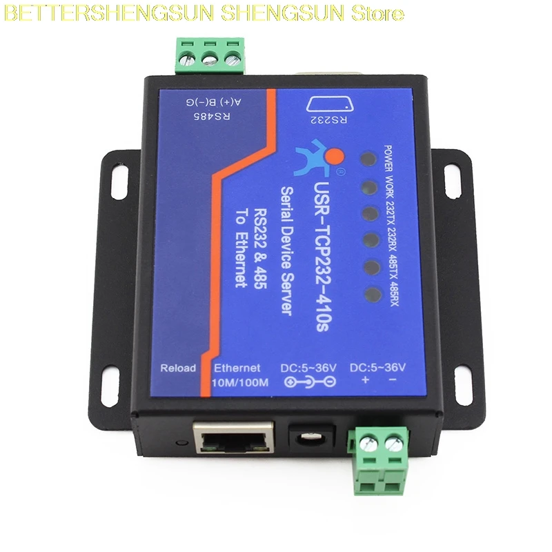 USR-TCP232-410S последовательный сервер RS232/485 для Ethernet двунаправленный MODBUS RTU |