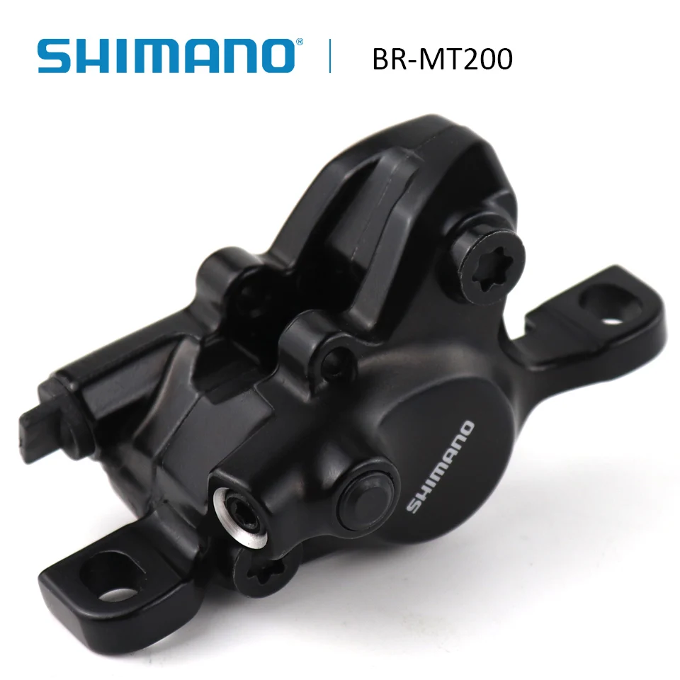 SHIMANO BR-MT200 велосипед mtb гидравлические дисковые тормоза суппорт с B01S Смола тормозные колодки Shimano подлинные товары велосипед аксессуары