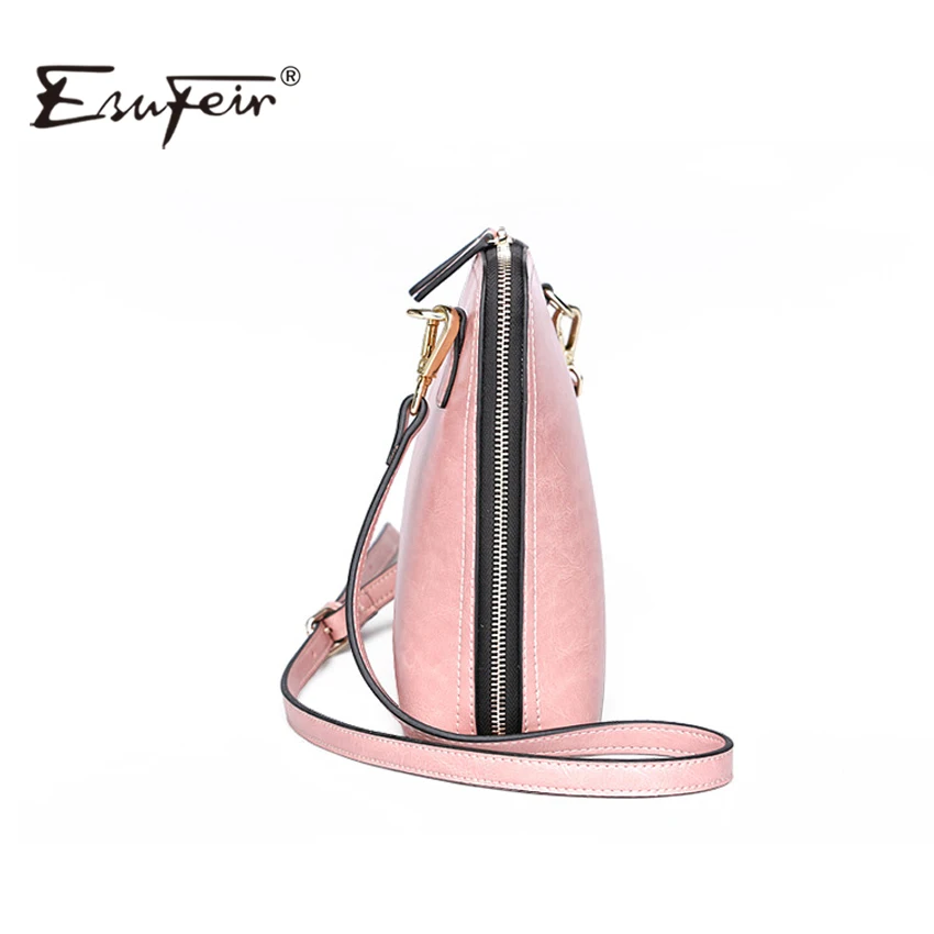 Genuine Leather Shell Women Shoulder Bag Messenger bag Crossbody bag Luxury Brand Famous Designer