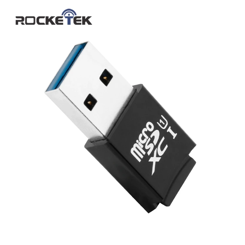 Rocketek usb 3 0 multi memory card reader adapter mini cardreader TF micro SD pc computer 4
