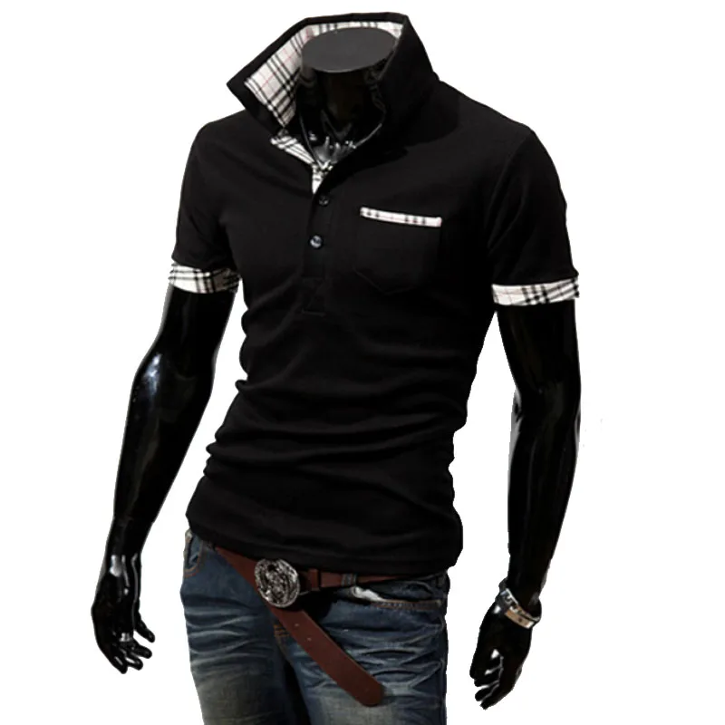 

2019 Men'S Polo Shirt For Men Desiger Polos Men Cotton Short Sleeve Shirt Clothes Jerseys Golftennis Plus Size
