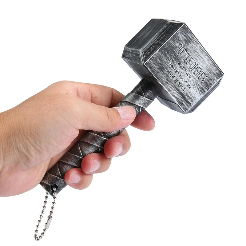 Kitchen Gadgets 2018 Beer Bottle Opener Hammer Shaped Bottle Opener Wine Corkscrew Beverage Wrench Bar Party Tools Fashion Gift (4)