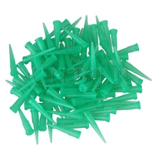 100pcs 18Ga TT Blunt Glue Liquid Green Dispensing Needle Plastic Tapered Tip tt 14g 27g 1000pcs bag dispensing needles blunt glue liquid dispenser dispensing needle plastic tapered tips