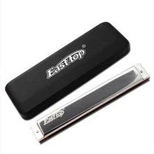 Easttop 28 Holes Tremolo Harmonica key C Mouth Ogan Musical Instrumento Armonica Woodwind music instrument Mouth Organ Harps