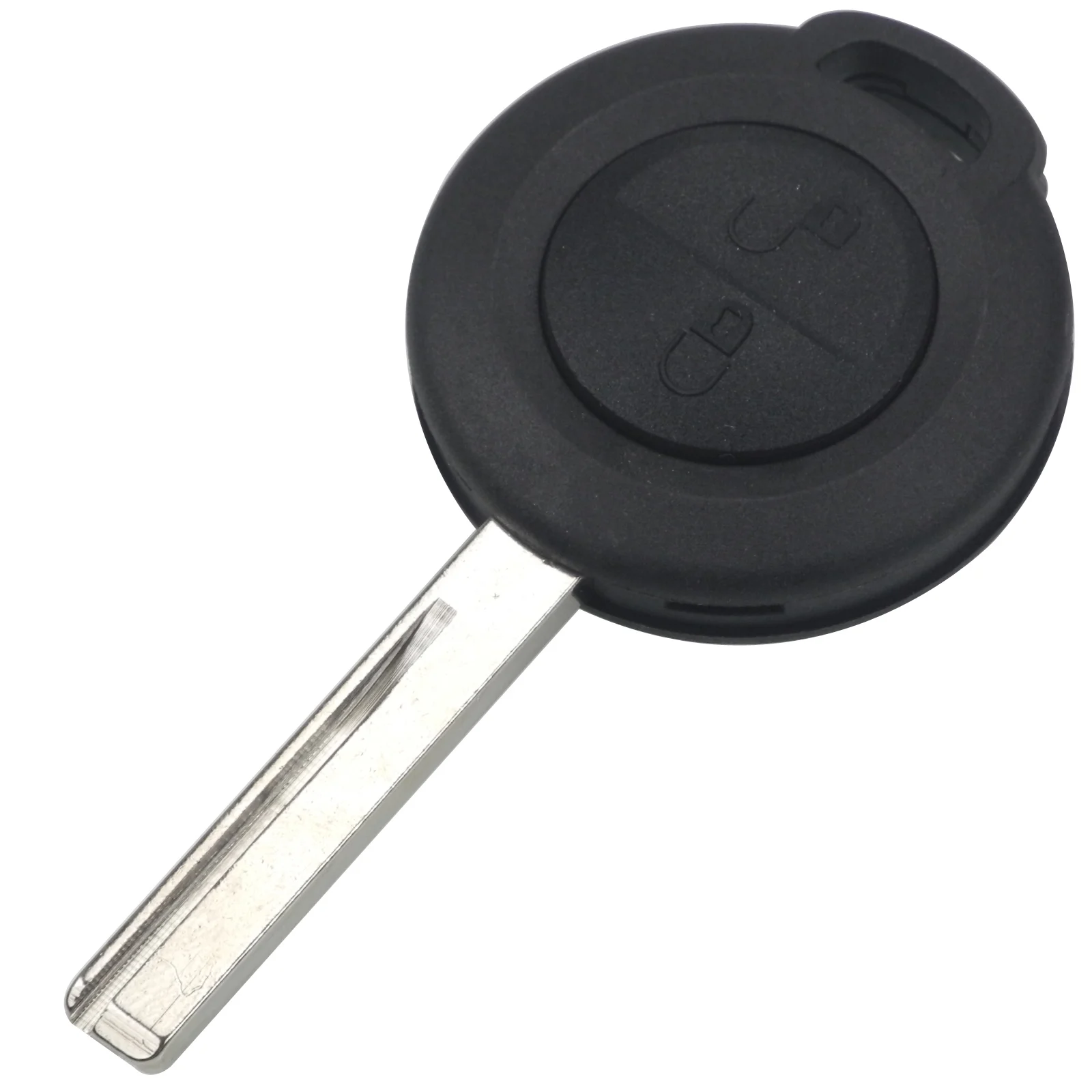 

Jingyuqin 10pcs 2 Buttons Car Key Shell for Mitsubishi Colt Warior Carisma Spacestar Straight Key Shell Case Car-styling