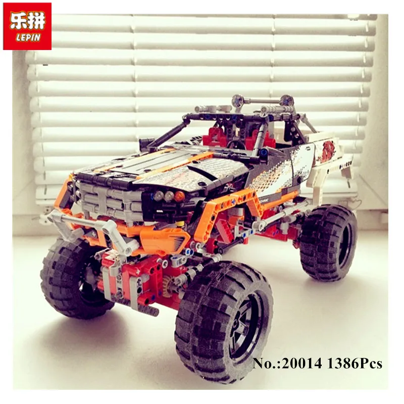 

20014 1386PCS Technic Series Ultimate Version The Remote-Control Four-Wheel Drive Off-road Vehicles Building Blocks Toy
