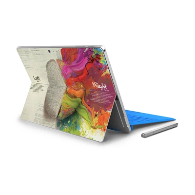 Цветные обложки для ноутбука для microsoft Surface Pro 4 Pro 5, задняя крышка, защита от пыли, ПВХ наклейки для Surface Pro 6, оболочка для кожи - Цвет: Option 7