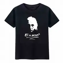 2019 科学方程式 Tシャツ女性男性オタク tシャツの漫画 tシャツ tシャツビッグバン理論相対性理論 E = MC2 レタープリン(China)