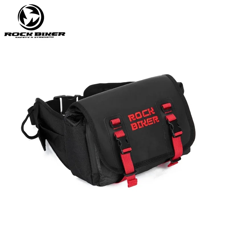 

ROCK BIKER Motorcycle Waist Bag Waterproof Motorbike Riding Travel Tour Motocross Racing Outdoor Sports Waist Packet Bag