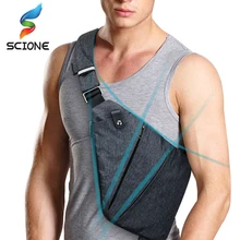 Уличные спортивные сумки для спортзала, компактные сумки для тренировок на одно плечо для мужчин, водонепроницаемые нейлоновые сумки через плечо, мужские сумки-мессенджеры, дорожные сумки