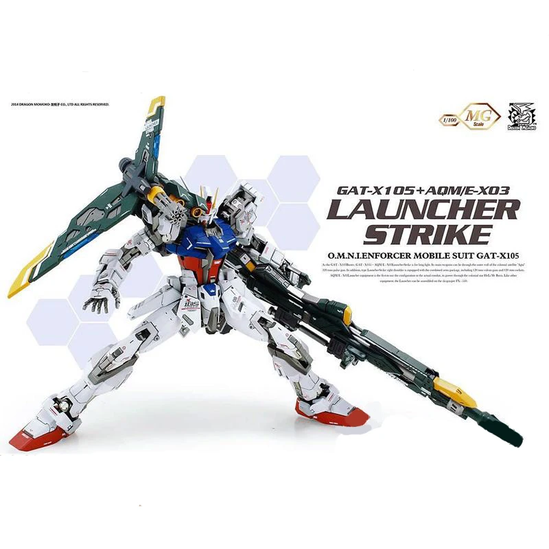 Форма Soul MG 1/100 Cannon Strike Dragon Momoko GUNDAM детская Сборная модель игрушка экшн фигурка