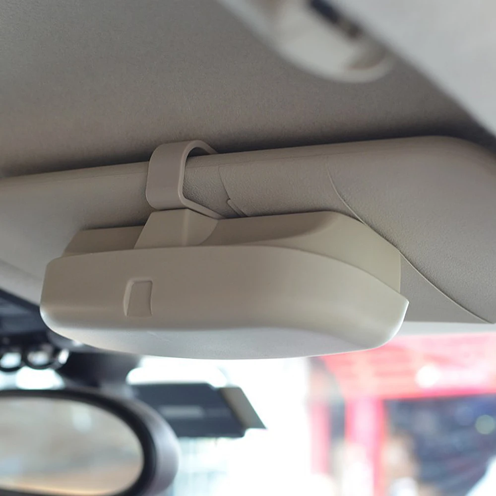 YOSOLO Car Glasses Case Car-styling Sunglasses Holder Stowing Tidying Organizer Box Car Accessories Universal Auto Organizers YOSOLO Car Glasses Case Car-styling Sunglasses Holder Stowing Tidying Organizer Box Car Accessories Universal Auto Organizers