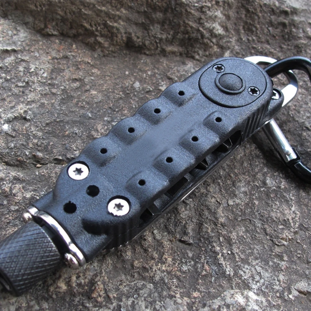

LHX YP116 Multifunctional Tools Set include Bottle Opener Creative Outdoor Screwdriver Keychain Wrench with LED Light