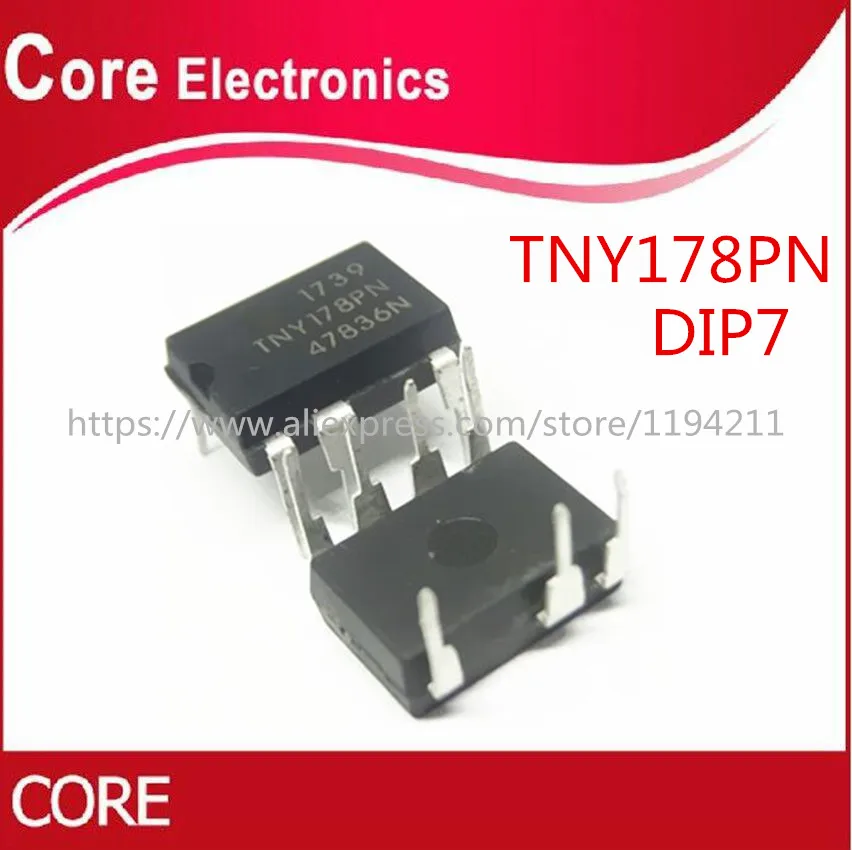 50 шт. TNY178PN TNY178 DIP7 Новый|Интегральные схемы| |