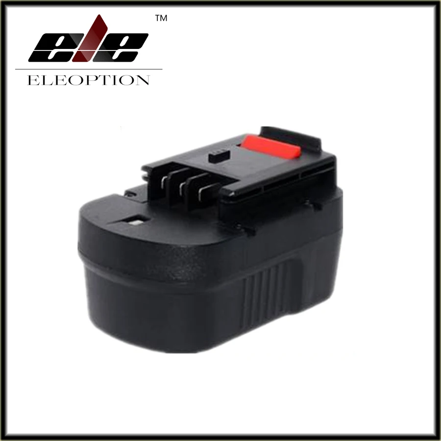 Eleoption 14.4V 3.0Ah NI-MH Replacement Power Tool Battery For Black&Decker 499936-34, 499936-35, A144, A144EX, A14, A14F, HPB14