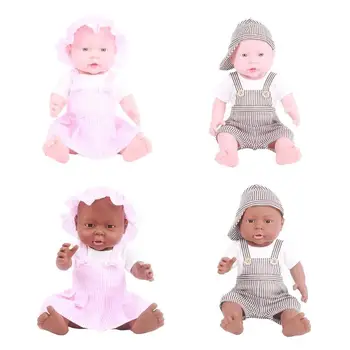

41cm Reborn Doll Gift Simulation Baby Full Vinyl Soft Children Kindergarten Toy Pre-pregnancy Education Children's Toys