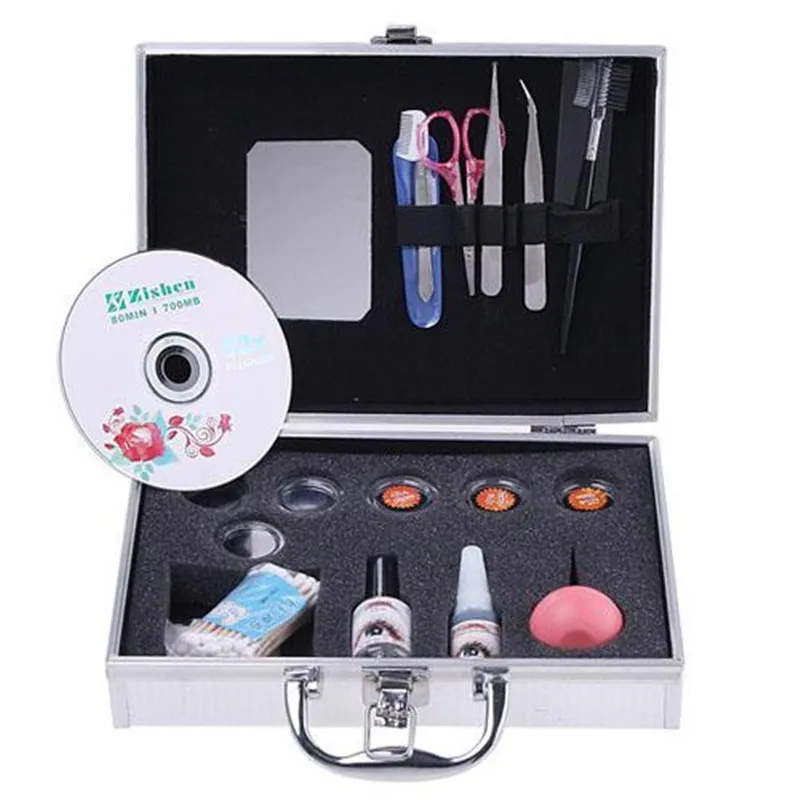 New Professional Eyelashes Extension Kit Essential Student False