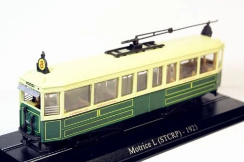 1: 87 Motrice L(STCRP)-1923 дисплей железнодорожный поезд трамвая модель статическая Готовая модель
