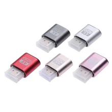Novo hdmi ddc edid manequim plug sem cabeça monitor de emulador exibição virtual edid cheat