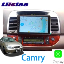 LiisLee Автомобильный мультимедийный gps аудио Радио стерео для TOYOTA Camry XV30 2002~ 2006 стиль навигации NAVI