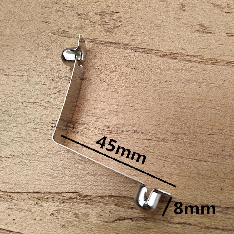 

20PCS,Double End Spring Clips Leg Snap Button,Spring Terminal Connector,7.8mm Button Diameter x 9mm Height