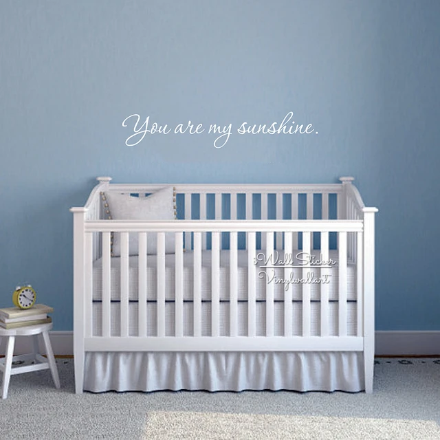 You Are My Sunshine Quotes Wall Decal Baby Nursery You Are My Sunshine Quotes Wall Decal Baby Nursery Sticker Diy Modren Vinyl