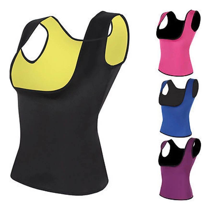 Hot Women Shapers Slimming Waist Slim Vest Plus Size Shape Tops Vest Waist Trainer Shapewear Tank Top Workout Corset Underbust