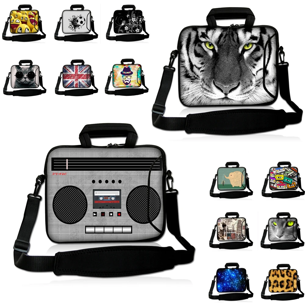 

Viviration Notebook Bag Protector 10 12 13 14 15.4 15.6" 17 Laptop Messenger Carry Bag Case For Macbook Air 11.6 13.3 Pro 15 IBM