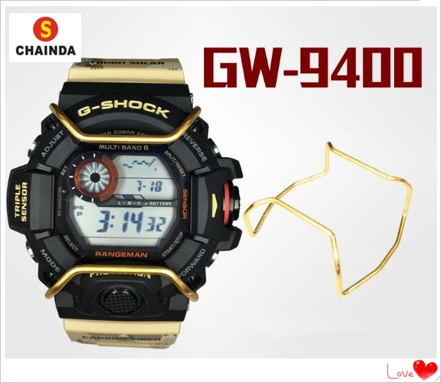 

Stainless Steel G-Shock Watch GW9400 Watch Case Protection Ring Watch Case Bumper Accessories