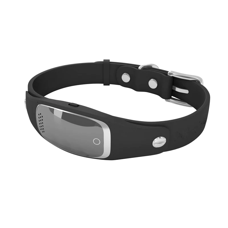 

Mini Waterproof Silicon Pets Collar GPS Tracker Real time Locator GPS+LBS+WIFI Location Locator for Dog Cat Tracking Geofence