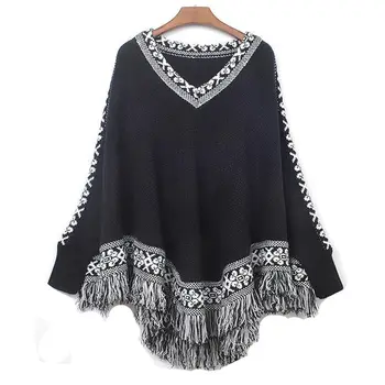 

Female Reversible Hollow Out Knitted Sweater Pullover Backless Long Sleeve Two Side Wear Autumn Winter Plus Size Jumper