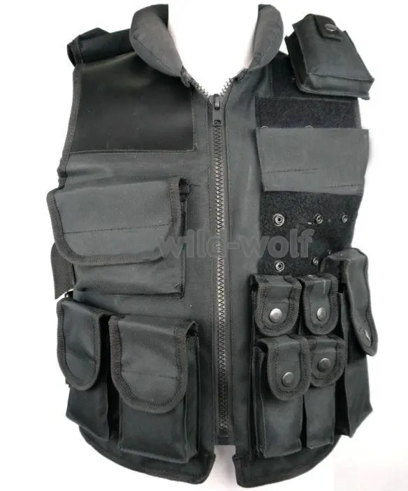 Tactical Vestl Mens Hunting Vest Outdoor Training Military Army Swat