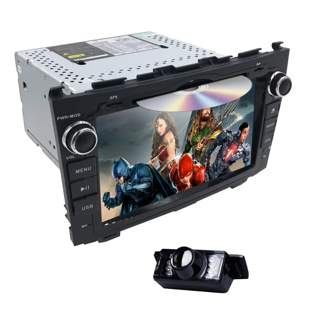 Discount 7 INCH 2 DIN Car DVD Player For Honda CRV CR-V 2006-2011 3G GPS Navigation Stereo Video SD SWC RDS DTV BT MirrorLink RearCAM MAP 4