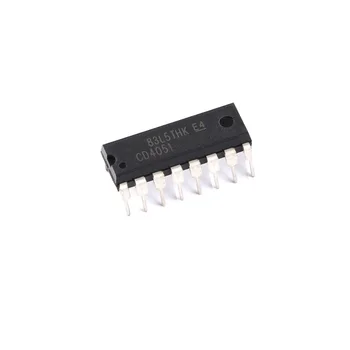 

50pcs/lot DIP CD4051 Logic IC DIP-16 New