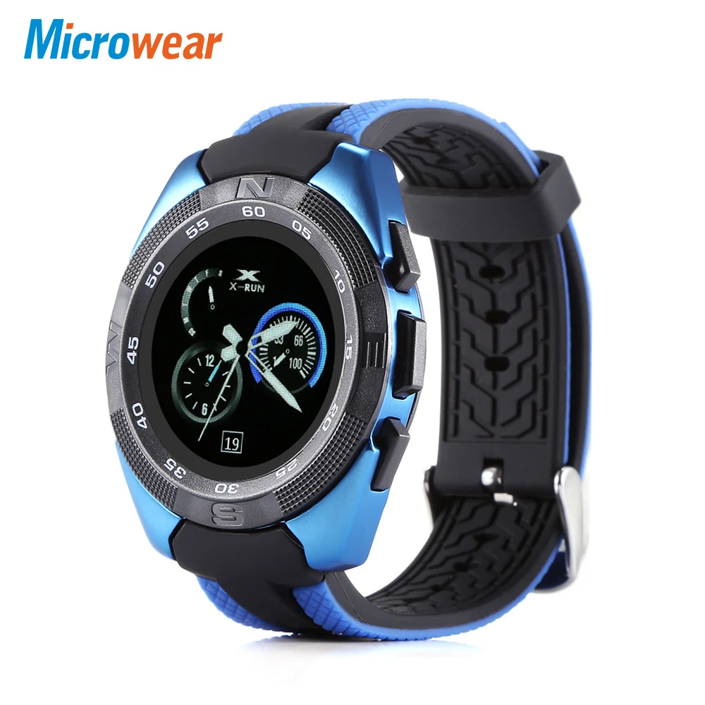 

Microwear L3 Professional Sports Smart Watch ios android Heart Rate Bluetooth Calls off-line Alipay 9.9mm Thin as Silk